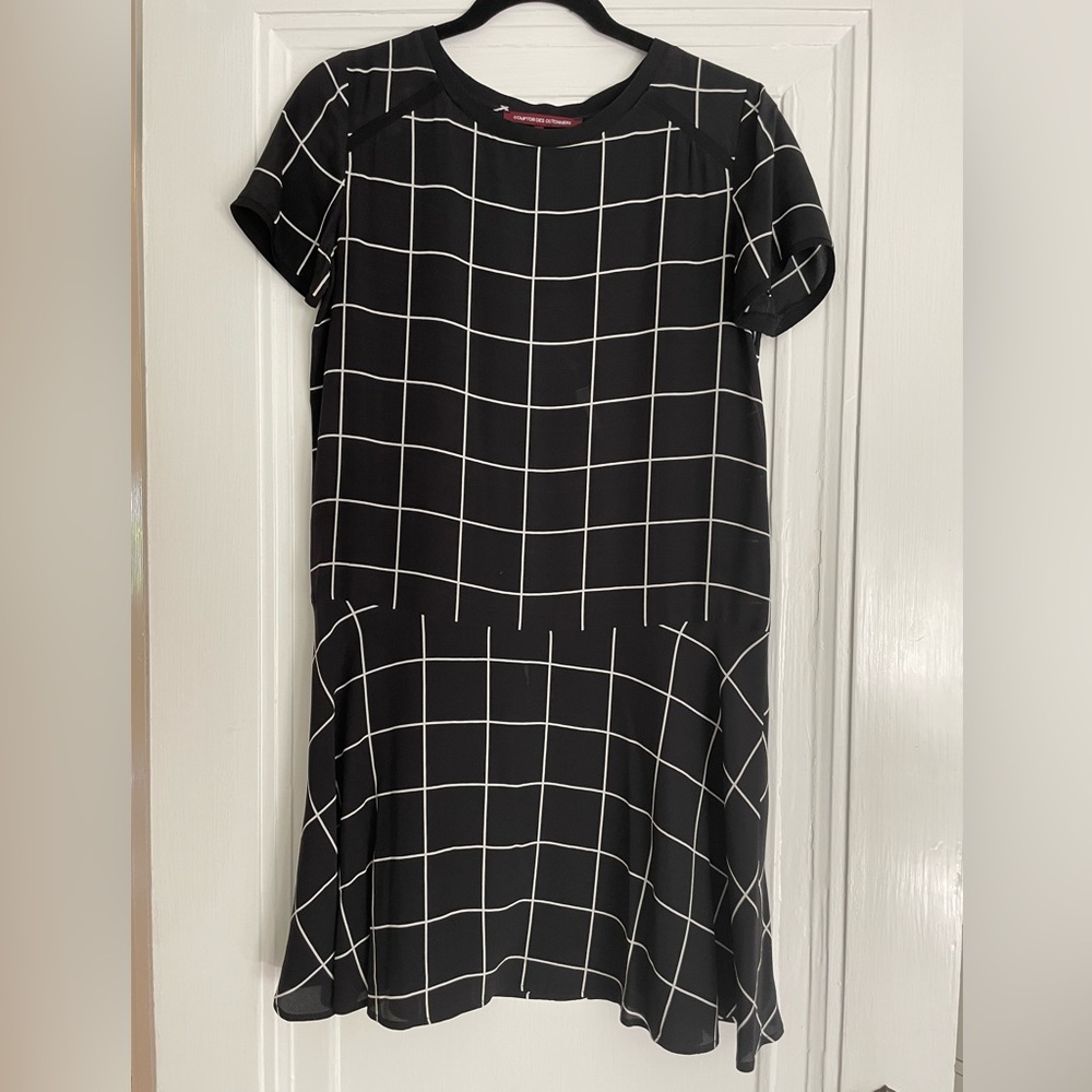 Comptoir Des Cotonniers Drop Waist Silk Dress